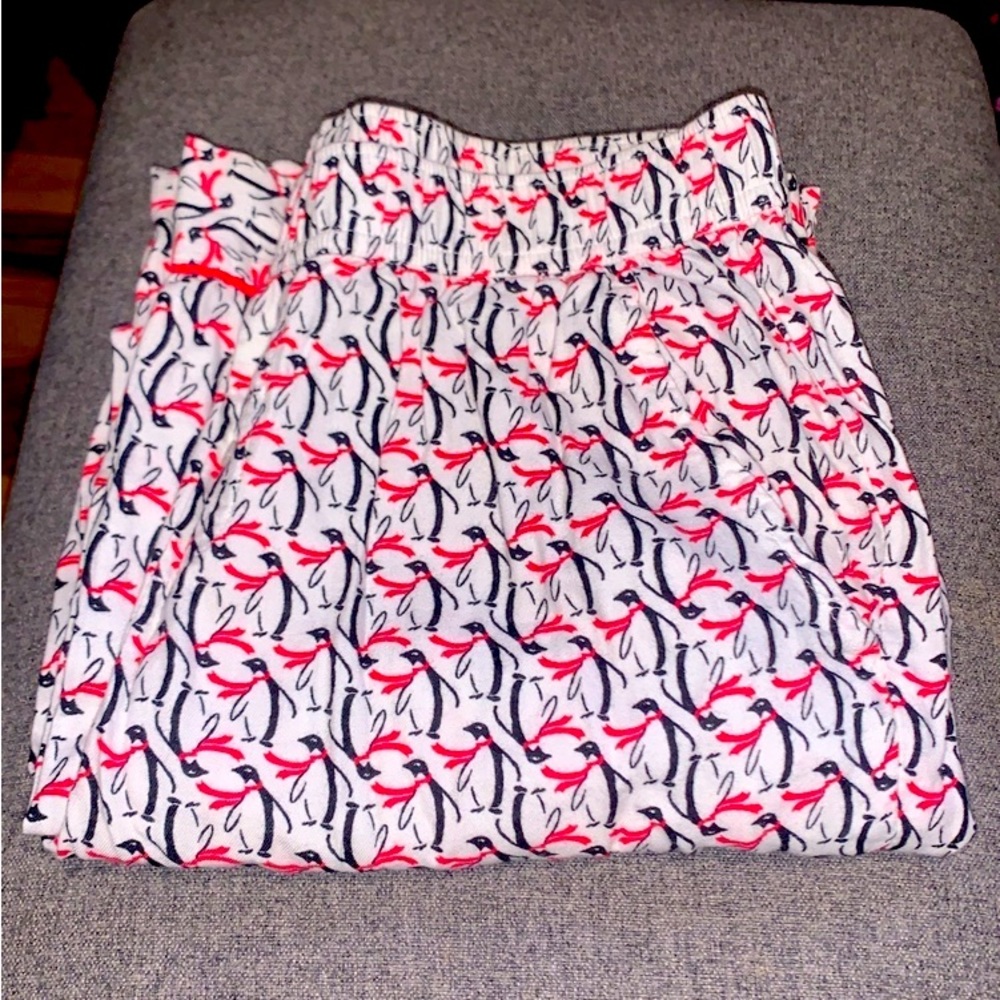 Victoria’s Secret White Penguin Pajama Pants